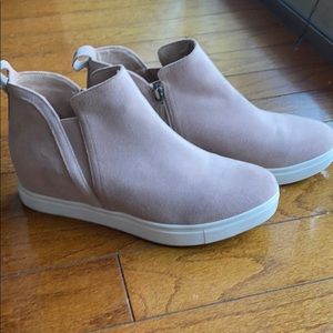 Blondo Suede sneaker wedges